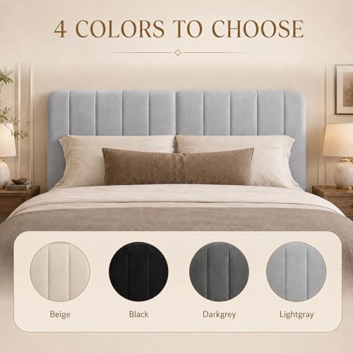 King Headboard Only, Upholstered Headboard for King Bed Frame