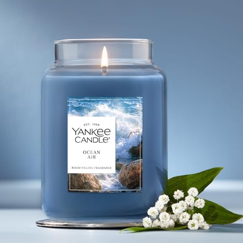 Yankee Candle Ocean Air Scented Candle, 22oz Large Jar