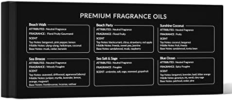 HIQILI Gold Coast Fragrance Oil for Diffuser, Candle & Soap