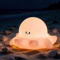 Octopus Night Light, Kids Rechargeable LED Night Lamp with Timer