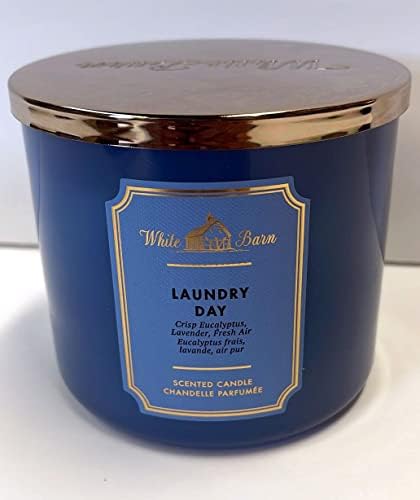 Bath & Body Works 3-Wick Candle, Laundry Day Scent