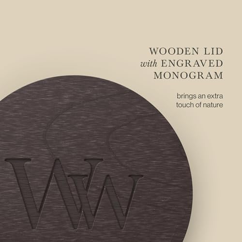 WoodWick Humidor Scented Candle, Crackling Wick, 9.7oz
