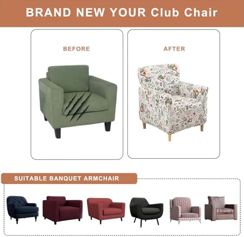 Eco-Ancheng Banquet Armchair Slipcovers Accent Chair Covers Chair Slipcover
