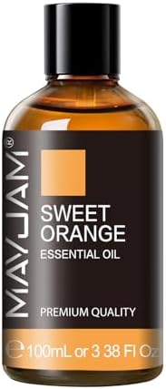 MAYJAM Sweet Orange Essential Oil for Diffuser Soap Making, 3.38FL.OZ