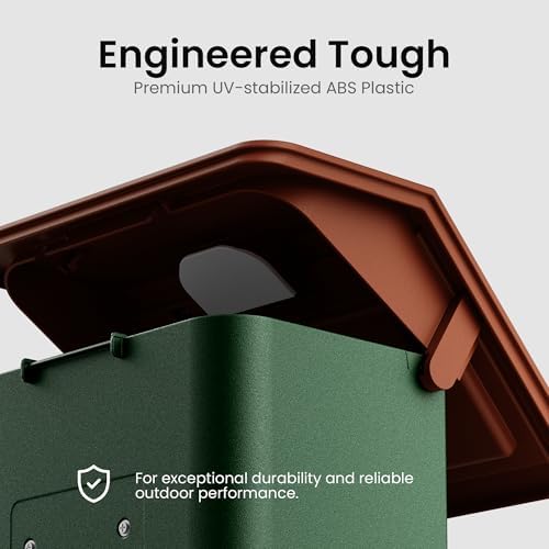Smart Bird Feeder with Camera Solar Powered 2K HD Video, 10,000+ Species AI Recognition, Real-Time App Alerts, and Weatherproof Design for Effortless Birdwatching, Gift for Bird Lovers, Brown