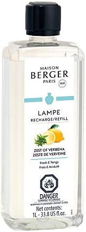MAISON BERGER Lampe Berger Refill, 1 L, Zest of Verbena