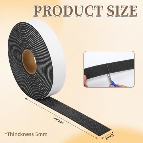 Yalikop 2 Inch x 30 Feet Mattress Non Slip Gripper Pad, Anti-Slip Tapes