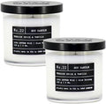 Lulu Candles | Tobacco, Spice & Vanilla | Luxury Scented Soy Jar Candle | Hand Poured in The USA | Highly Scented & Long Lasting- 6 Oz. 2 Pack