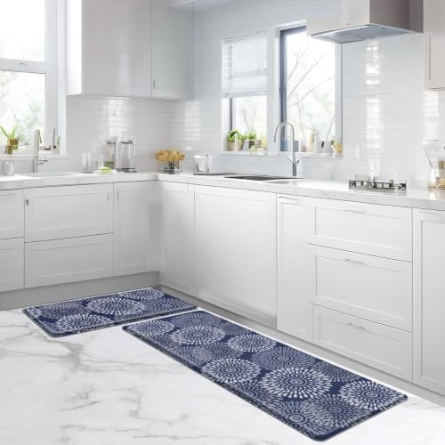 LuxStep Kitchen Mats for Floor,Cushioned Rug Anti-Fatigue for Kitchen Decor