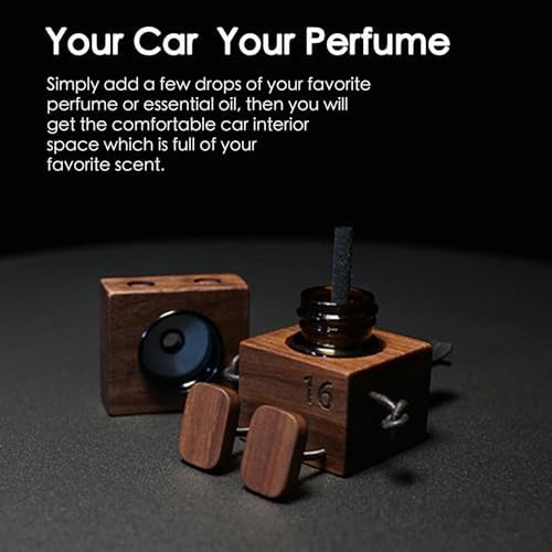 Car Air Fresheners Cute Shaking Wooden Man Figurine Diffuser For Car Dashboard Reusable Air Freshener Gifts Car Vent Clip Car Odor Eliminator Fun Car Accessories Gift