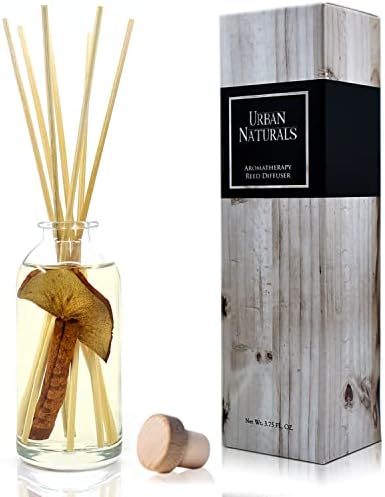 Urban Naturals Reed Diffuser Set, Apple Cinnamon - Bathroom Shelf Décor