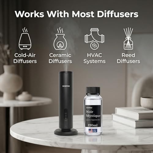 Noir Mystique Diffuser Oil Refill, Edition Hotel Inspired, 120 mL