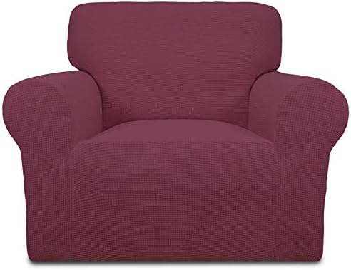 Easy-Going Stretch Chair Slipcover with Arm Washable ASH Rose