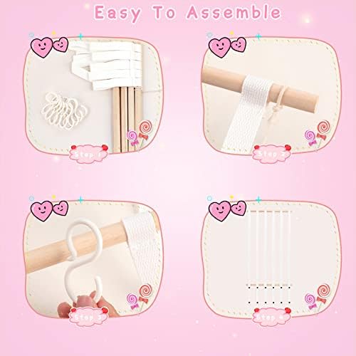 Hair Bow Holder Organizer for Girls Hair Clips Headband Storage