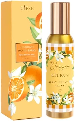 Room Spray, Blossom Citrus, 4 fl oz, Air Freshener for Home, Bathroom