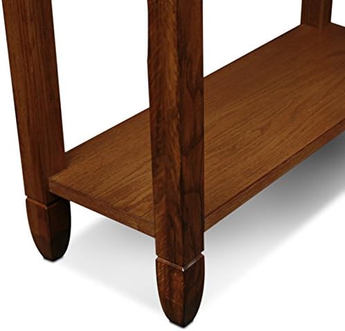 Leick Home Sibley Console Table, 28", Rustic Oak