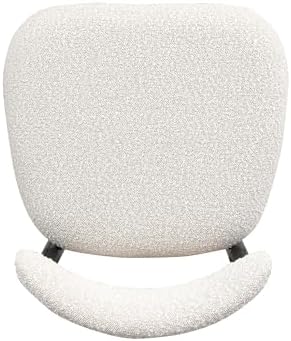 Morden Fort Counter Height Bar Stools Set of 4 with Backs, Cream Boucle