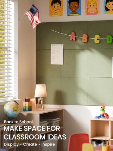 Felt Bulletin Board & Cork Board Alternative 48" x 36"
