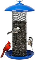 Kingsyard Wild Bird Feeders for Outdoors Hanging, All Metal
