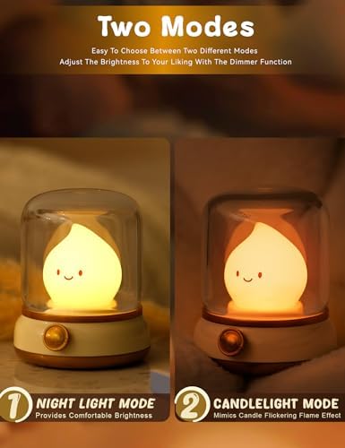 WANIDEA Night Light for Kids, Kids Night Light, Halloween Decorations