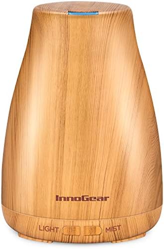 InnoGear Essential Oil Diffuser Ultrasonic Diffusers for Home Scent, Yellow