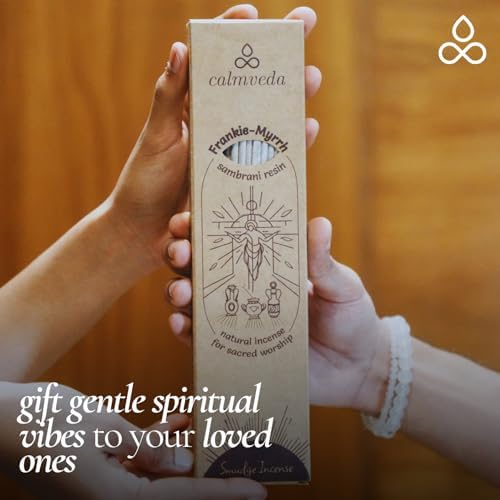 Organic Frankincense and Myrrh Incense Resin - 24+Sticks Church Incense