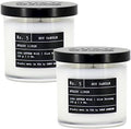 Lulu Candles | Fresh Linen | Luxury Scented Soy Jar Candle | Hand Poured in The USA | Highly Scented & Long Lasting (6 Oz. 2 Pack)