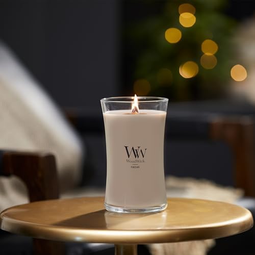 WoodWick Fireside Scented Candle, Crackling Wick, 21.5oz
