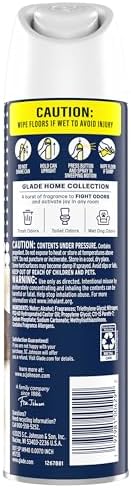 Glade Air Freshener Room Spray, Pet Fresh Scent, Odor Fighting to Deliver Long Lasting Freshness, 7.3 Oz, 6 Count