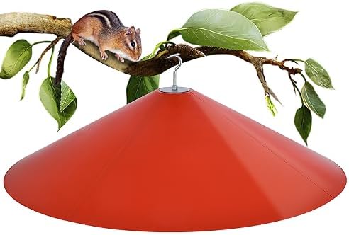 24-inch Large Squirrel Baffles for Bird Feeders Pole