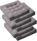 Floor Pillows Set of 6, Large Meditation Cushion for Adults, 22 Inch Square