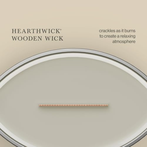 WoodWick Fireside Scented Candle, Crackling Wick, 16oz