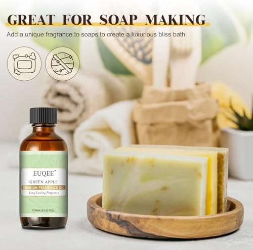 EUQEE Green Apple Fragrance Oil for Home Fragrance 2.02 Fl oz / 60ml