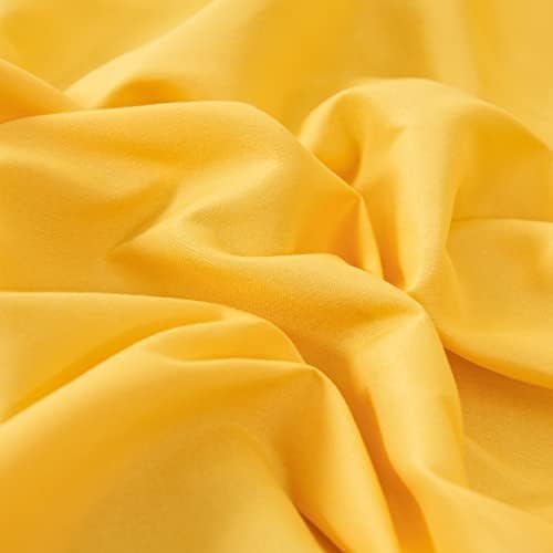 Bed Canopy for Kids, Round Dome Kids Mosquito Net Indoor Outdoor Castle Hanging House Decoration Reading Nook Kids Playing Home Decoration(Bright Yellow)