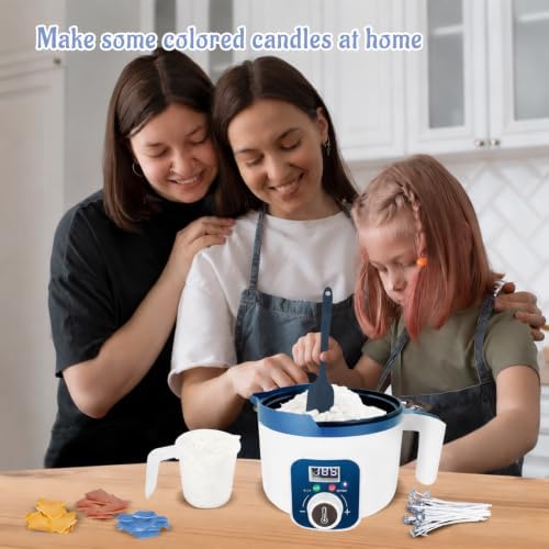 KQU Digital Wax Melting Pot with Temperature Control for Candle Making