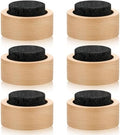 Chunful 6 Pcs Lava Rock Passive Diffuser for Essential Oils, Beech Wood