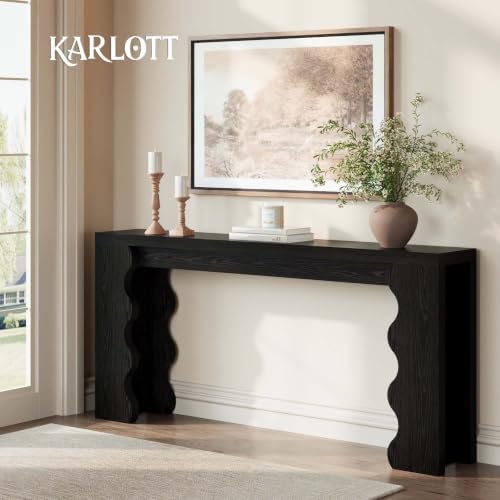 70.9" Farmhouse Entryway Table, Wood Console Table, Behind Couch table