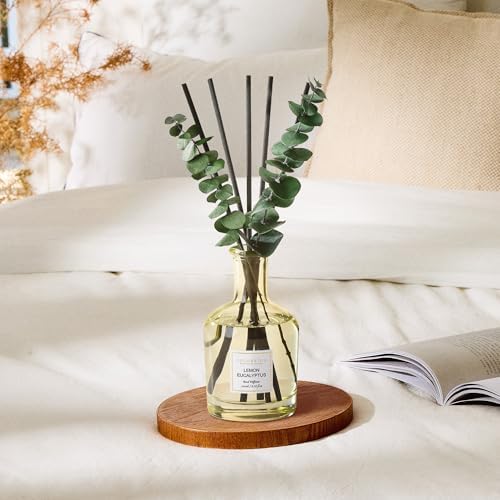 COCORRÍNA Lemon Eucalyptus Reed Diffuser, 6.76 oz