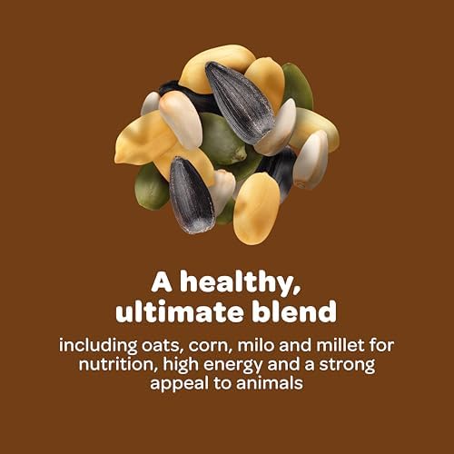 Kaytee Ultimate Backyard Wildlife Food for Wild Squirrels, Rabbits, Chipmunks, and More, 8 Pounds