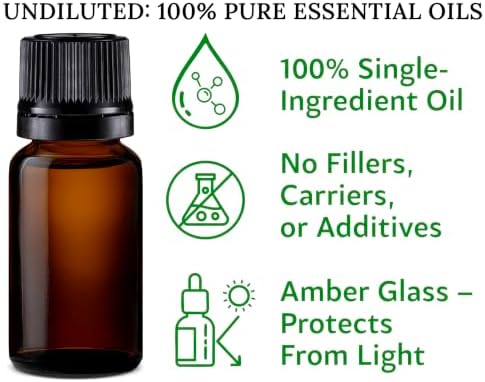 Essential Oils Set - Top 6 Oils for Diffusers for Home, for Air Purifier
