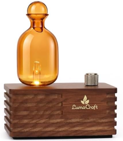 Waterless Essential Oil Diffuser for Home with 3 Oils, 4 Modes