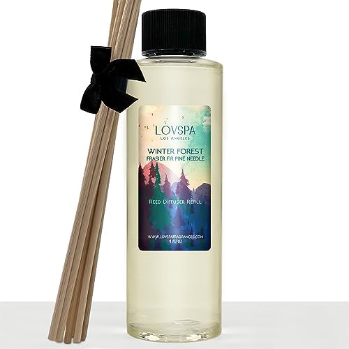 Reed Diffuser Refill Oil, Winter Forest 4 fl oz, Spa Aroma, Room Fragrance