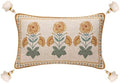 patdrea Designer French Vintage Throw Pillow Cover,12"x20"