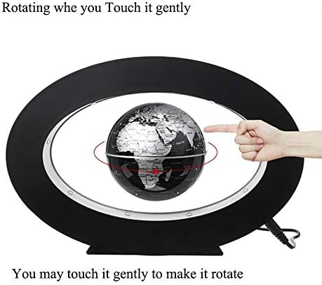 Home Desk Night Light Ball Desktop Decoration Sphere Ornament for Desk LED Night Lights for Educational Home Office Decor Desk Levitation Floating Lamp