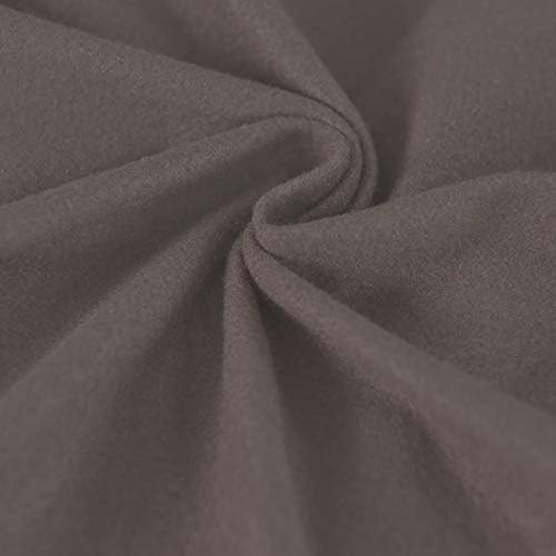 Easy-Going 4 Pieces Stretch Soft Couch Cover for Dogs - Washable Sofa Slipcover for 3 Separate Cushion Couch - Elastic Furniture Protector for Pets, Kids (Sofa, Taupe, Large)
