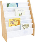 Humble Crew Kids Bookshelf, Montessori Front Facing Toddler Bookcase 4Tier
