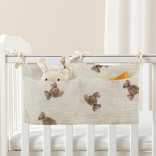 Baby Bedside Hanging Bags Storage Organizer Milk Bottle Toy Crib Baby Nappy-Bag Bed-Bunk Organizing Bag