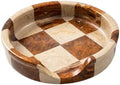 Verona Multi Marble Spoon Rest for Stove Top, Checkered Kitchen Utensil Holder, Coffee Bar Accessory