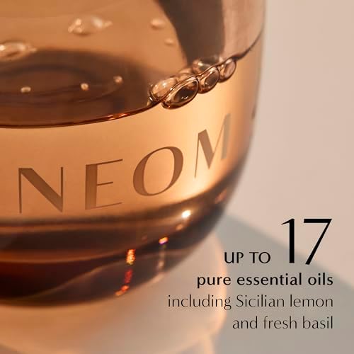 NEOM Feel Refreshed Reed Diffuser Refill, Sicilian Lemon & Basil, 100ml