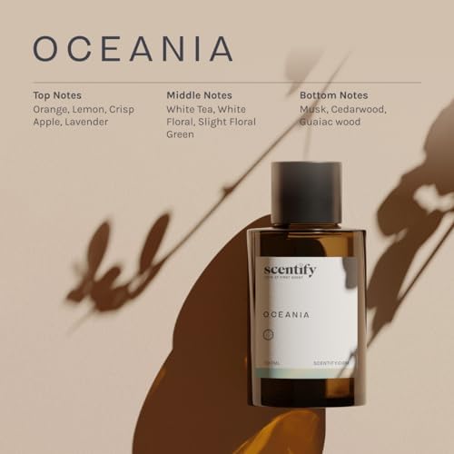 Scentify Oceania Aroma Oil Refill for Diffusers, 470ml / 16 fl oz